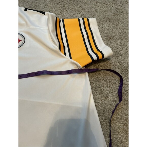 Nike Chase Claypool Pittsburgh Steelers #11 WHITE Color Rush Jersey Men’s XXL - Picture 7 of 8